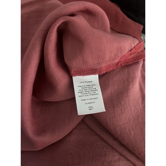 Talbots Woman 2X Silky Boatneck Shell Tank Top Sleeveless Rust New Pullover - Picture 6 of 6